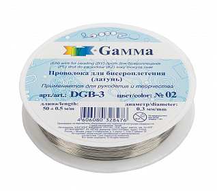 Проволока для бисера d 0.3мм