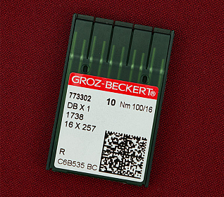 Иглы промышленные Groz-Beckert 1738 (DBx1) №100