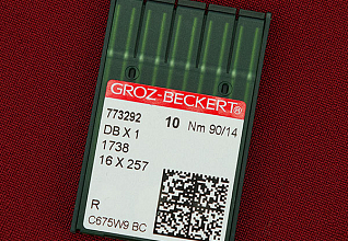Иглы промышленные Groz-Beckert 1738 (DBx1) R №90